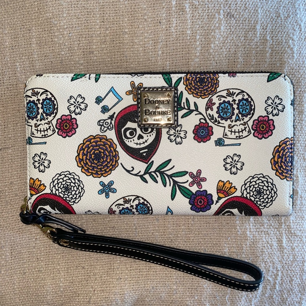 Dooney & Bourke Disney Parks Pixar Collection Coco wallet wristlet